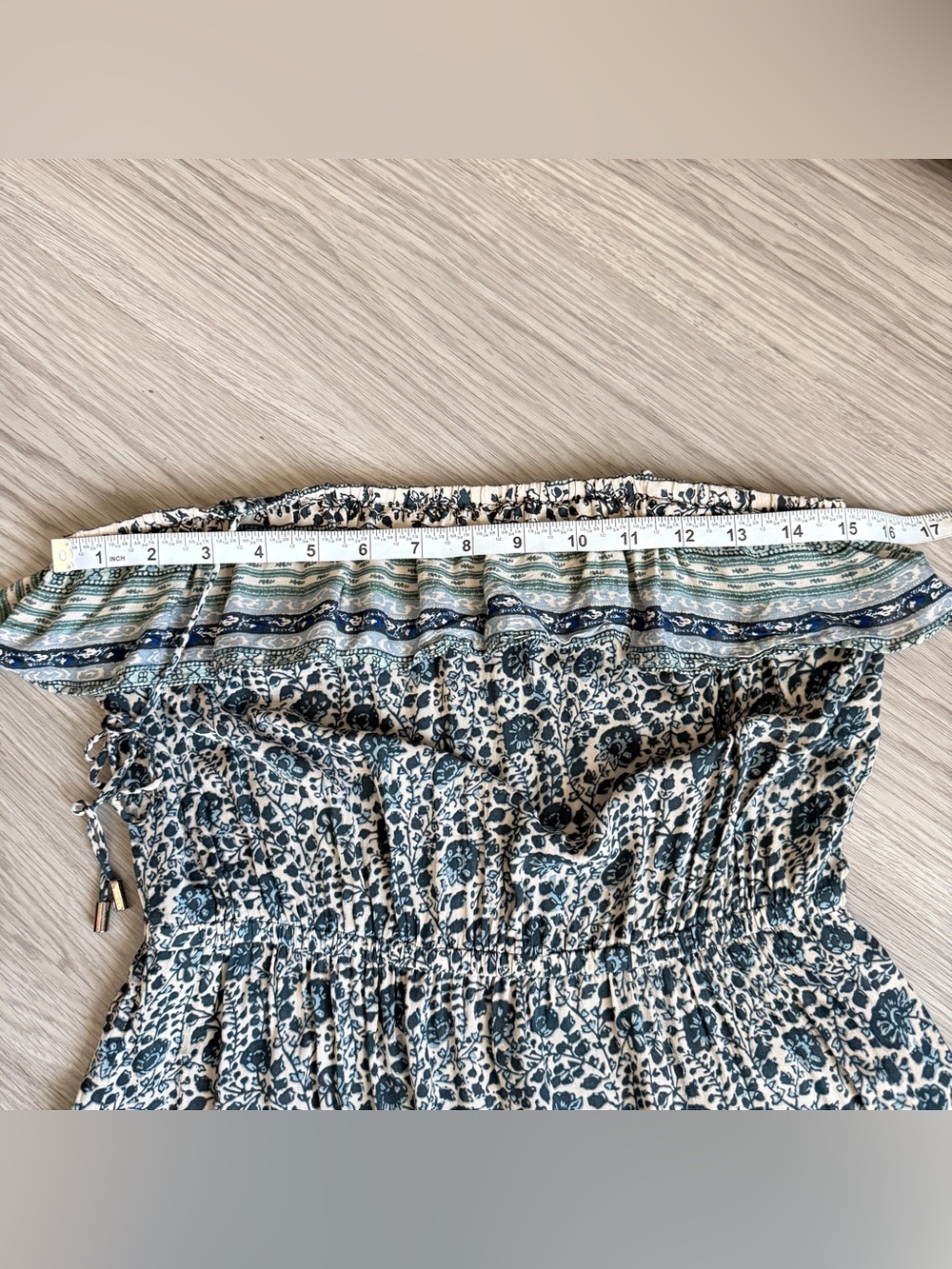 Ba&sh Teresa Midi Dress in Vertdeau Print | Size S / US 4 - Picture 8 of 13
